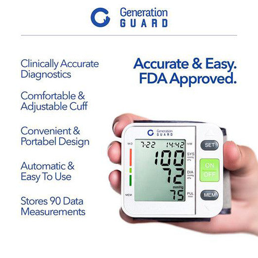Clinical Wrist Blood Pressure Monitor